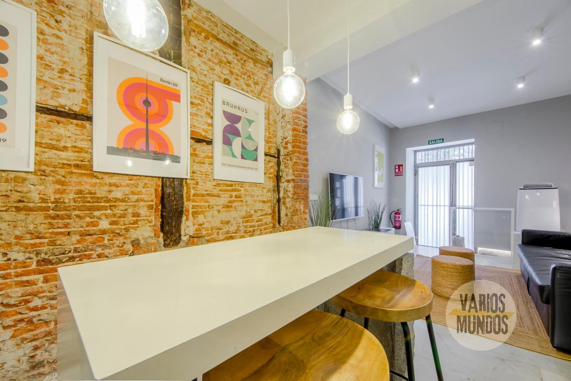 Cool Duplex Bajo Apt 7Pax Cerca De Tirso De Molina E2 Madrid Exterior foto